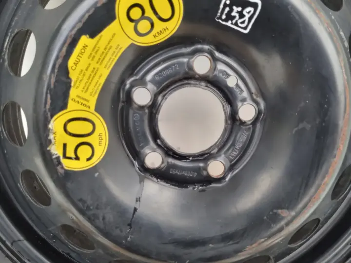 Volvo S80 V70 S60 I KOŁO DOJAZDOWE dojazdówka 125/80 R17 9209872