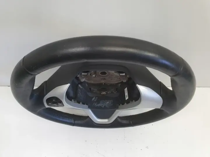 Ford Fiesta MK7 SKÓRZANA KIEROWNICA Multifunkcyjna skóra 34126988A