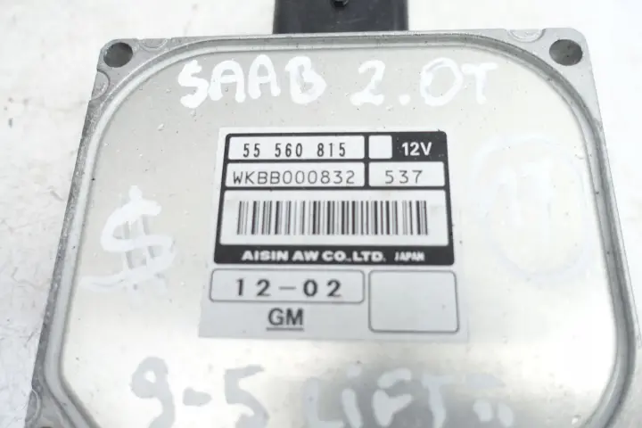 Saab 95 9-5 2.0 T II Lift STEROWNIK SKRZYNI BIEGÓW