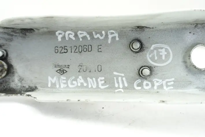 Renault Megane III coupe WSPORNIK BŁOTNIKA prawy