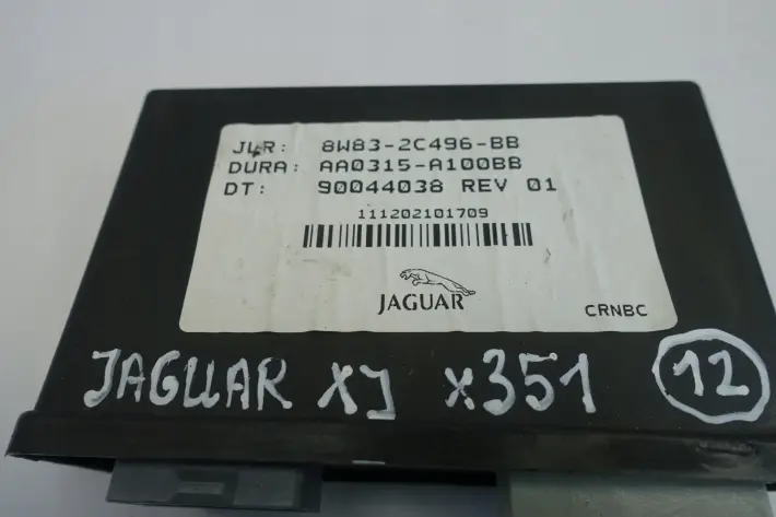 Jaguar XJ X351 MODUŁ sterownik 8W83-2C496-BB
