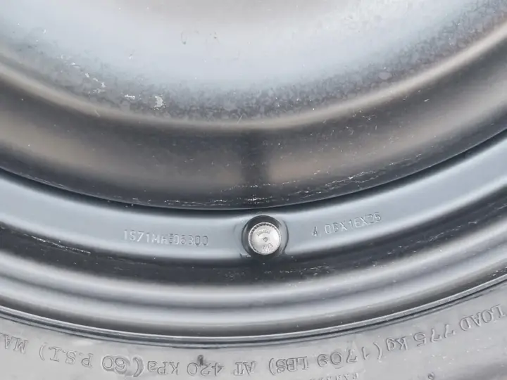 Ford C-Max Focus Mk2 II KOŁO DOJAZDOWE dojazdówka 125/85 R16 5x108 1S71MH