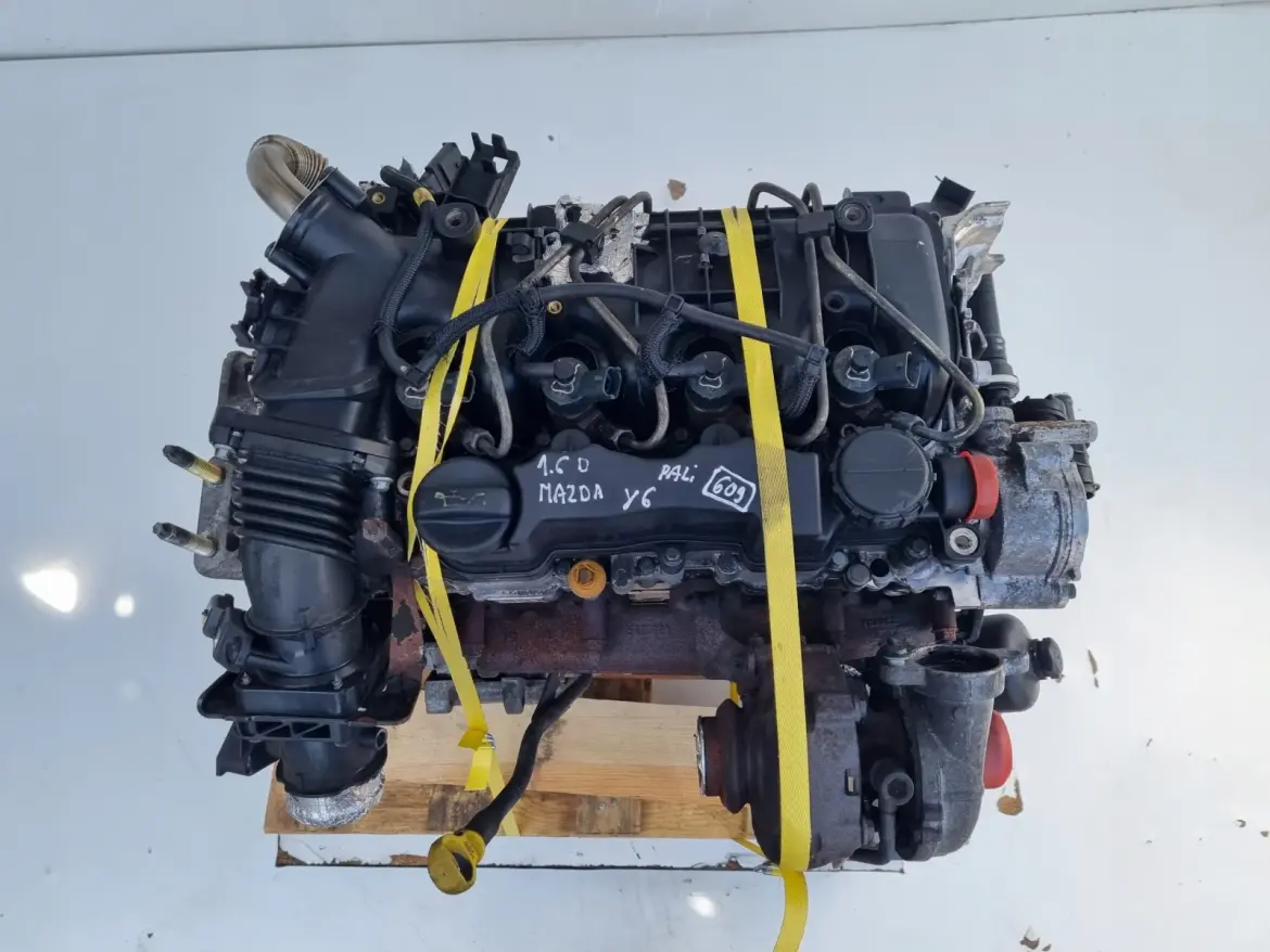 SILNIK KOMPLET Mazda 3 BK 1.6 D MZR-CD 109KM Y6 Y642