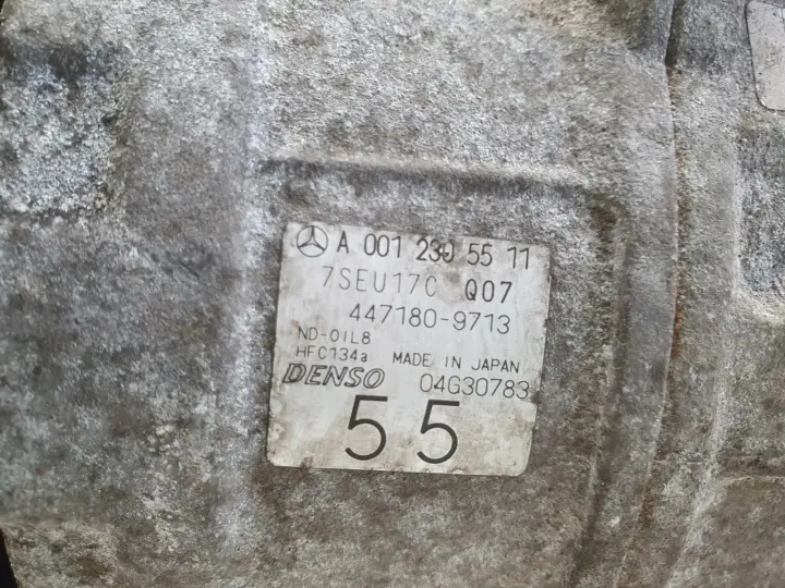 Mercedes W203 1.8 K SPRĘŻARKA KLIMATYZACJI pompa A0012305511
