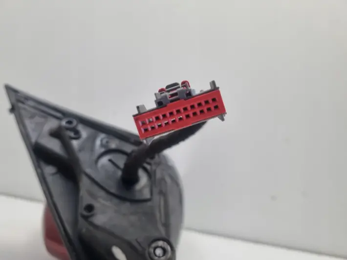 Jaguar XF I 07-15r LUSTERKO PRAWE PASAŻERA 14 pin podświetlany spód 3303050