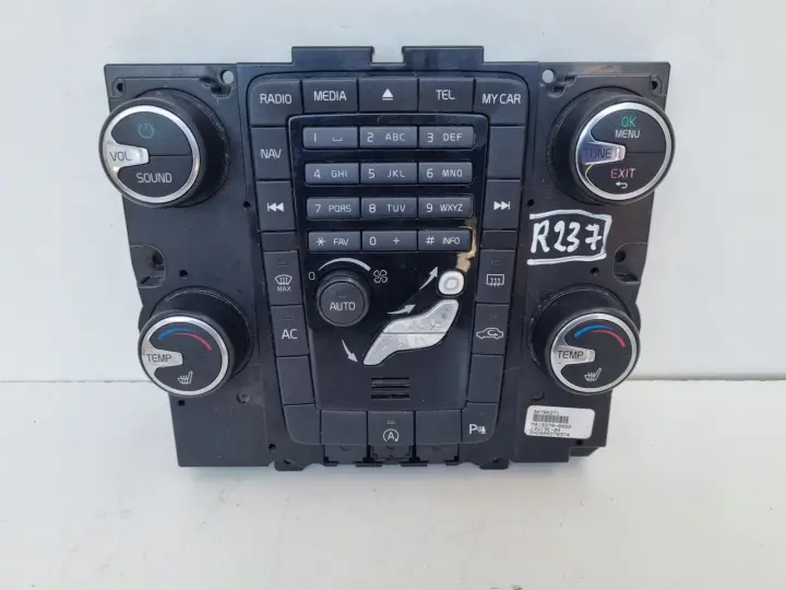 Volvo S60 II V60 I PANEL KLIMATYZACJI Nawiewu radia 30795271