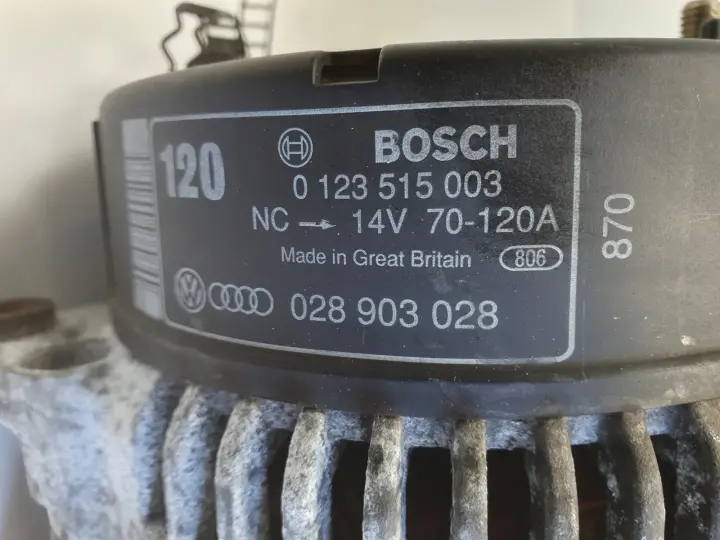 VW Passat B5 Audi A4 B5 1.9 TDI ALTERNATOR 0123515003 028903028 120A