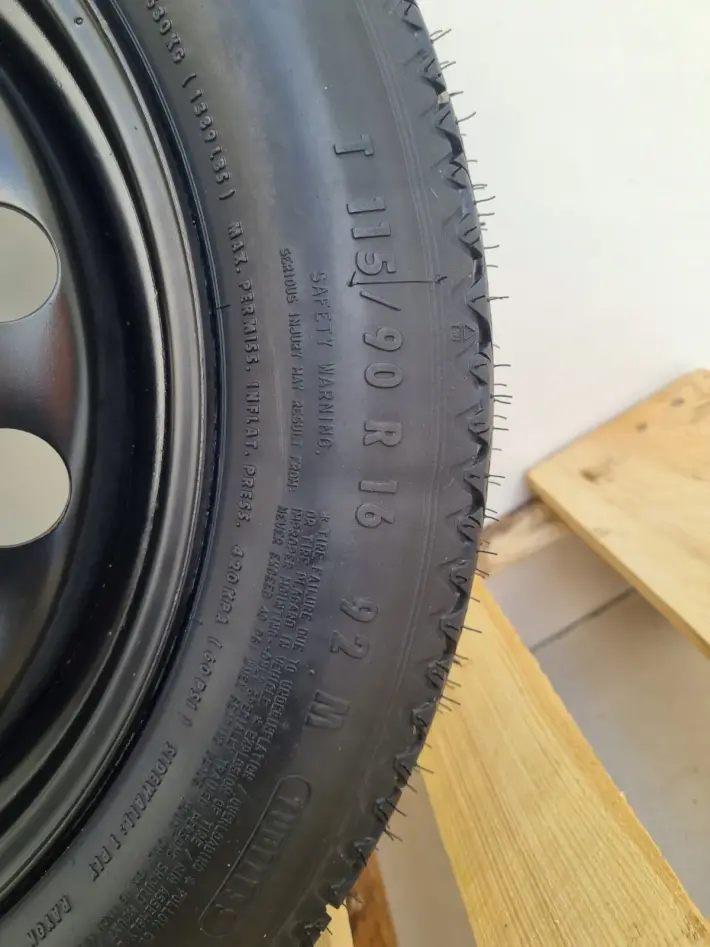 BMW E46 KOŁO DOJAZDOWE dojazdówka 115/90 R16 5x120 6750006 162901