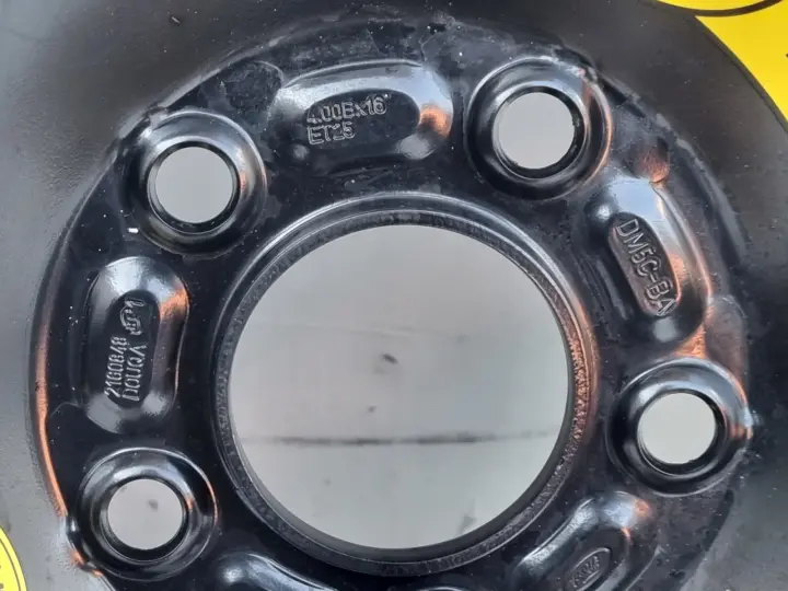 Ford C -Max II Focus Mk3 KOŁO DOJAZDOWE dojazdówka 125/80 R16 5x108 2160848