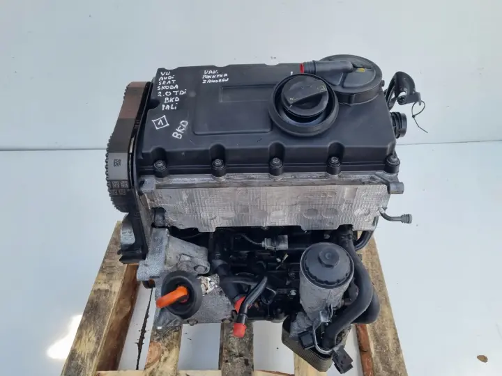 SILNIK BEZ OSPRZĘTU Skoda Octavia II 2.0 TDI 140KM BKD