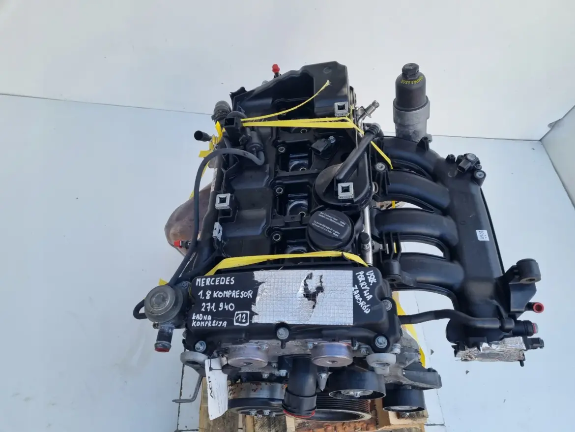 SILNIK KOMPLET Mercedes W203 1.8 KOMPRESSOR 271.940 271940