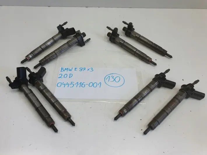 BMW E87 E90 2.0 D WTRYSKIWACZ wtrysk 0445116001 7797877