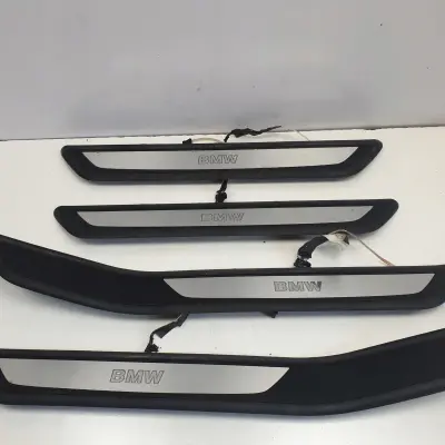 BMW F01 NAKŁADKA PROGOWA LISTWA Podświetlane Kpl