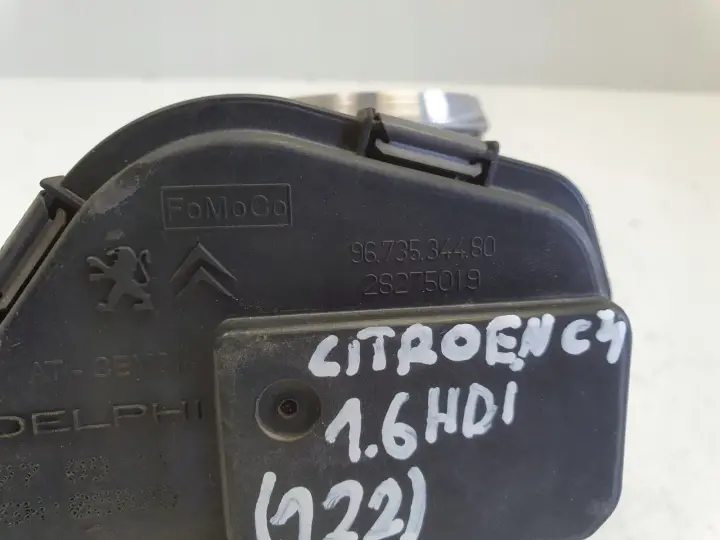 Citroen C4 II 1.6 HDI PRZEPUSTNICA 9673534480 28275019