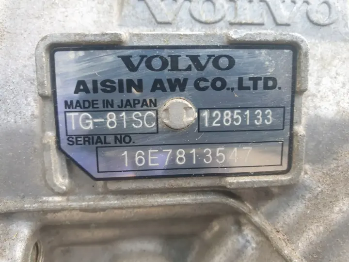 Volvo XC60 II 2.0 DIESEL D5 AUTOMATYCZNA SKRZYNIA BIEGÓW 1285133 TG-81SC