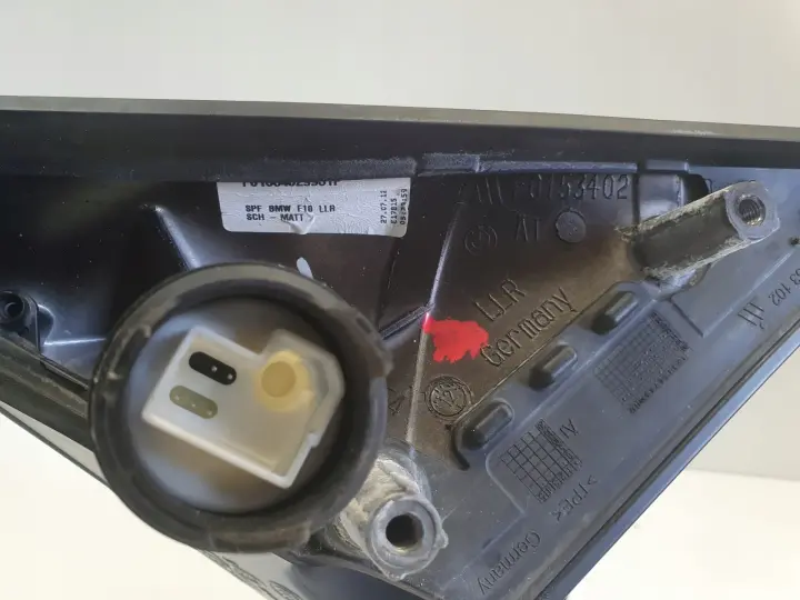 BMW F10 F11 10-17r LUSTERKO PRAWE PASAŻERA 5 pin pinów europa