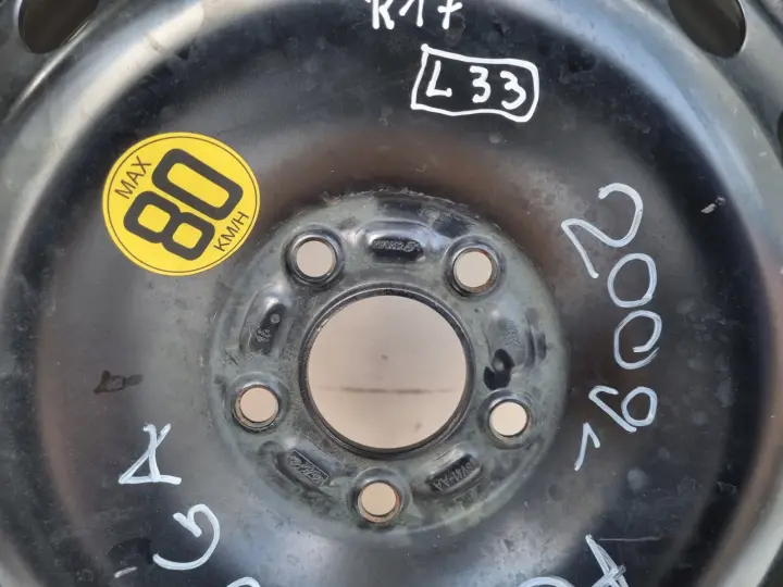 Ford Kuga I KOŁO DOJAZDOWE dojazdówka 135/90 R17 5x108 8V41-AA 2170802