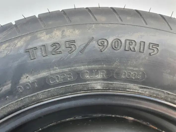 Volvo S40 V40 KOŁO DOJAZDOWE DOJAZDÓWKA 125/90 R15