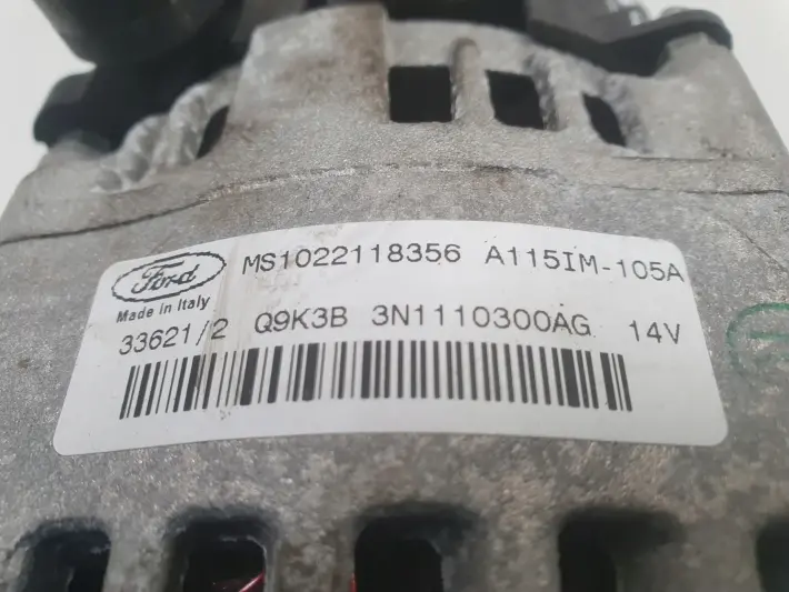 Ford Focus MK2 II 1.6 16V ALTERNATOR MS1022118356