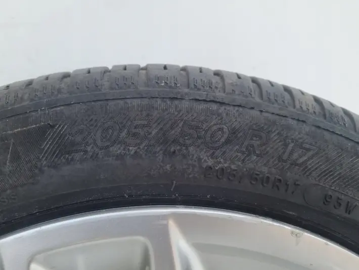 Audi FELGA ALUMINIOWA KOŁO ZAPASOWE zapas 205/50 R17 5x112 ET56 8P0601025BL