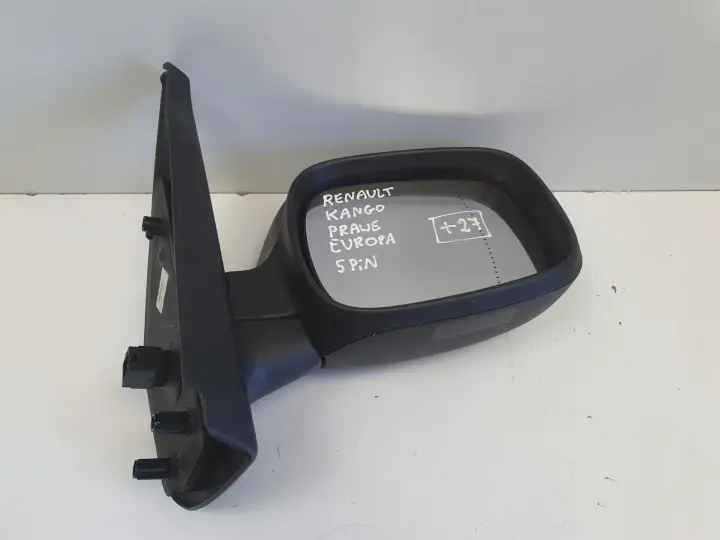 Renault Kangoo 97-08r LUSTERKO PRAWE PASAŻERA europa 5 pin 7700354639-F
