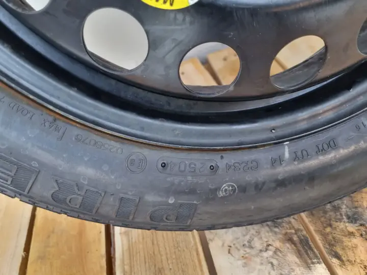 Opel Vectra C Astra H KOŁO DOJAZDOWE dojazdówka 125/85 R16 5x110 2160115