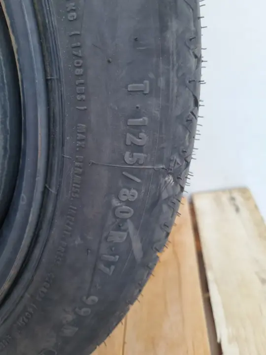 Ford S-Max Mondeo mk4 KOŁO DOJAZDOWE dojazdówka 125/80 R17 6G92-BB 2170800