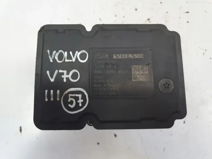 Volvo V70 III S80 II POMPA ABS hamulcowa Sterownik 30681619