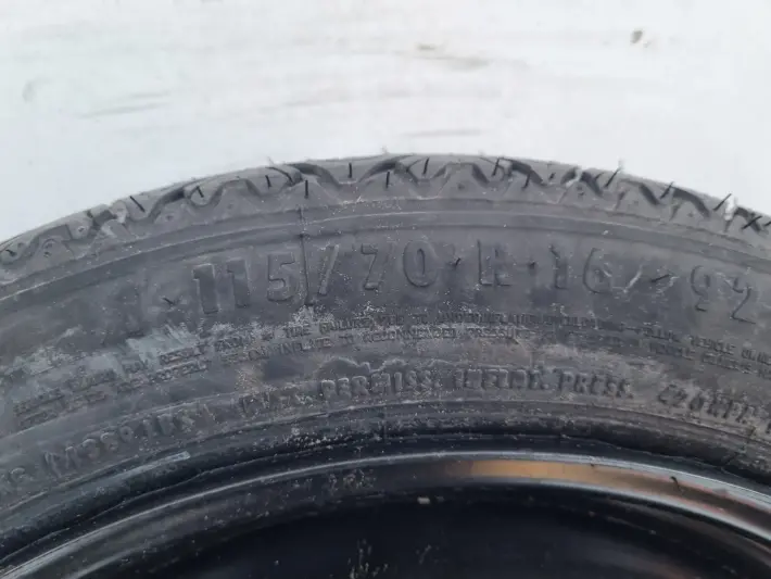 Opel Vectra C Astra H KOŁO DOJAZDOWE dojazdówka 115/70 R16 5x110 2160132