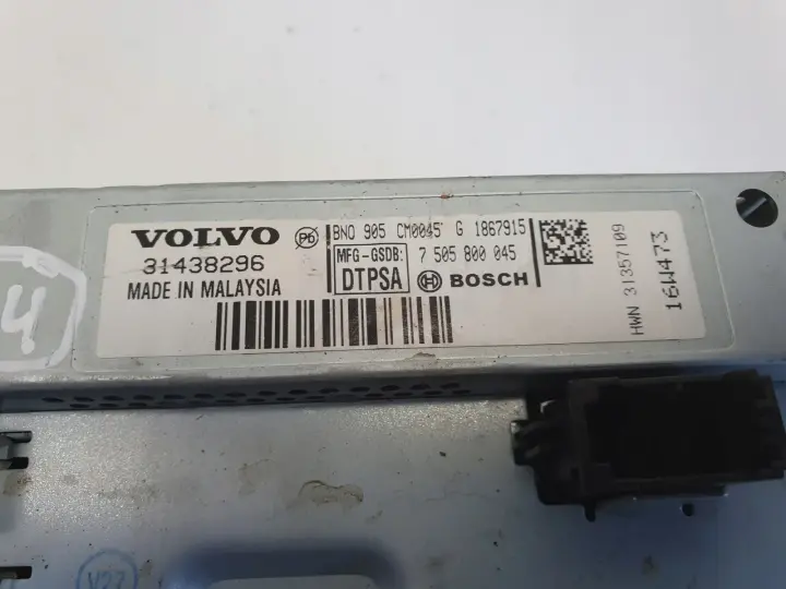 Volvo XC60 S60 II V60 V40 II EKRAN NAWIGACJI Wyświetlacz monitor 31438296