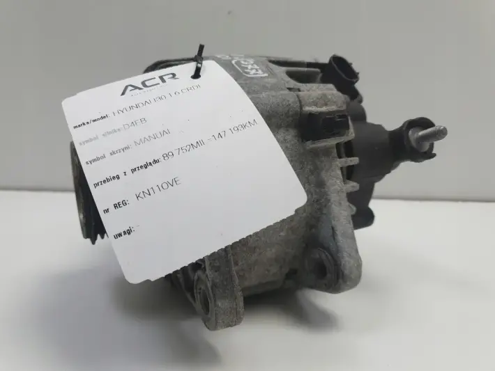 Hyundai i30 1.6 CRDI ALTERNATOR 37300-2A600 valeo