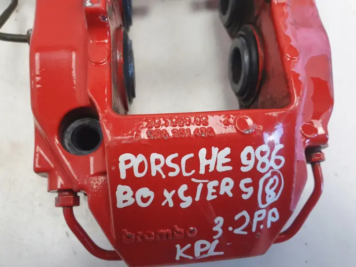 Porsche Boxster 986 3.2 ZACISK HAMULCOWY Przód KPL