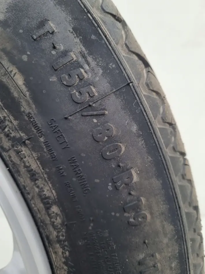 BMW X6 E71 KOŁO DOJAZDOWE dojazdówka 155/80 R19 5x120 6775450