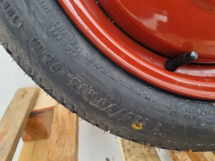 Suzuki Swift VI Splash KOŁO DOJAZDOWE dojazdówka 125/70 R15 4x100 4JX15H