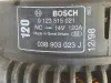 Audi A3 8L Golf IV Octavia I 1.9 TDI ALTERNATOR 0123515021 038903023J 120A