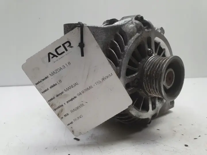 Mazda 3 BK 1.6 16V ALTERNATOR A3TG1391A 80A