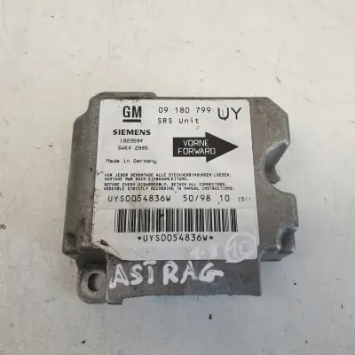 Opel Astra G II MODUŁ PODUSZEK AIRBAG 09180799