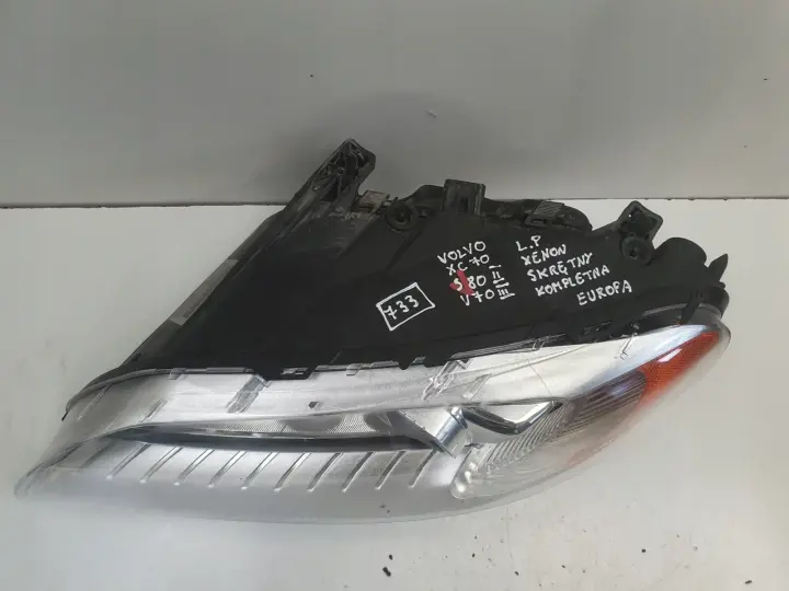 Volvo S80 II V70 III PRZEDNIA LAMPA LEWA lewy przód XENON SKRĘTNY 31214168