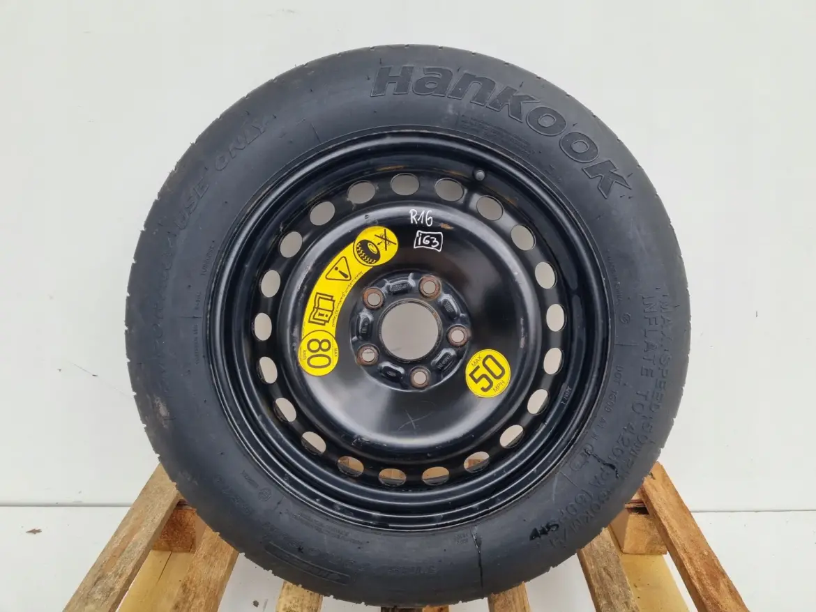 Ford C -Max II Focus Mk3 KOŁO DOJAZDOWE dojazdówka 125/70 R16 5x108 2160848