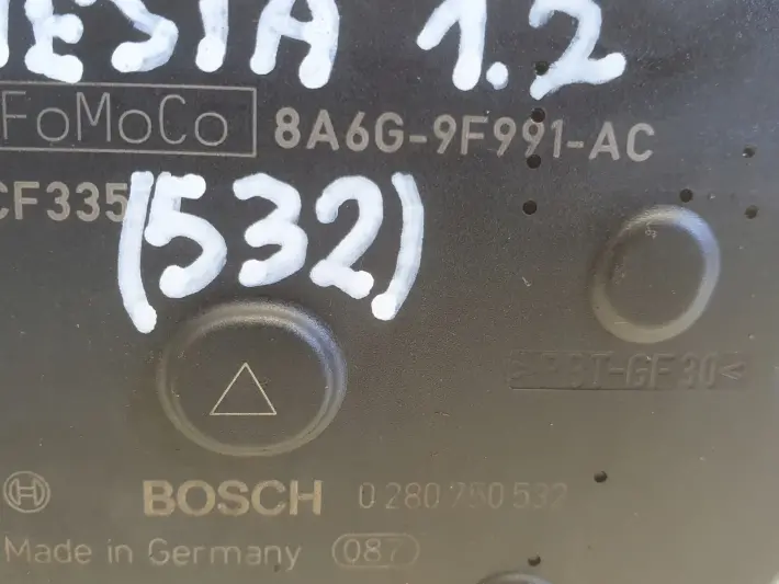 Ford Fiesta MK7 1.25 PRZEPUSTNICA 8A6G-9F991-AC 0280750532