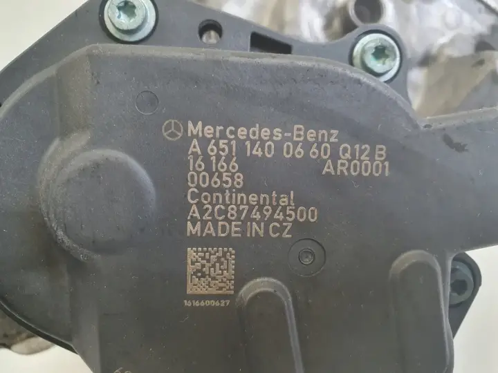 Mercedes Sprinter 906 2.2 CDI CHŁODNICZKA SPALIN Zawór EGR A6511400660