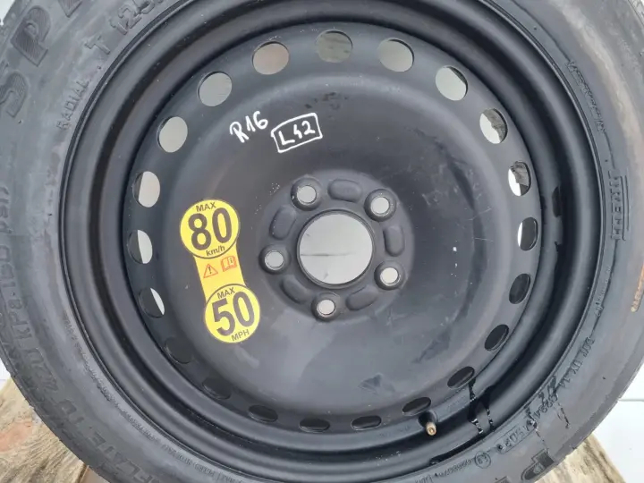 Ford C-Max Focus Mk2 II KOŁO DOJAZDOWE dojazdówka 125/85 R16 5x108 1S71MF