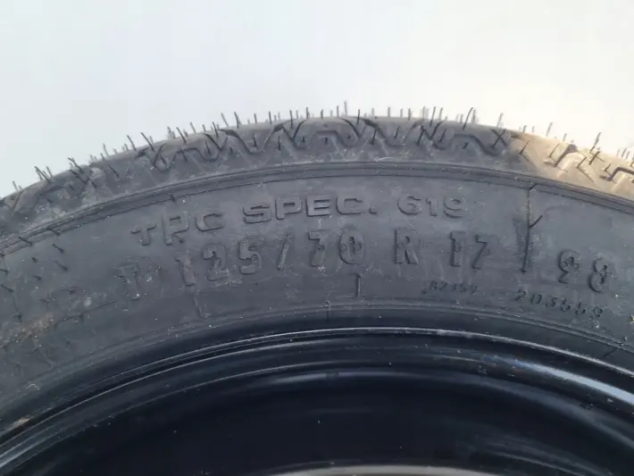 Opel Insignia A KOŁO DOJAZDOWE dojazdówka 125/70 R17 5x120 17X4.00B IS41