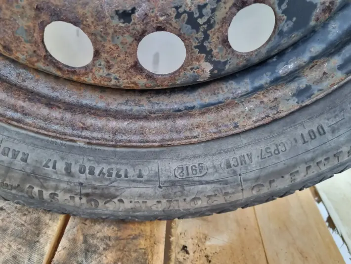 Volvo XC90 I KOŁO DOJAZDOWE dojazdówka 125/80 R17 2170804 31302384 2012r