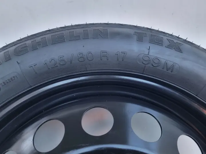 Volvo S80 I V70 II S60 I KOŁO DOJAZDOWE dojazdówka 125/80 R17 9209872