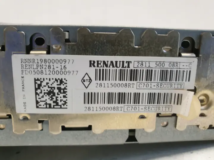 Renault Laguna III RADIO CD Panel Radia