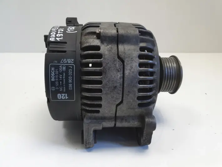 Audi A3 8L Golf IV 1.9 TDI ALTERNATOR 0123515021 038903023J 120A