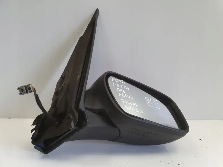 Ford Fiesta VI MK6 02-05r LUSTERKO PRAWE PASAŻERA 7 pin pinów ELEKTRYCZNE