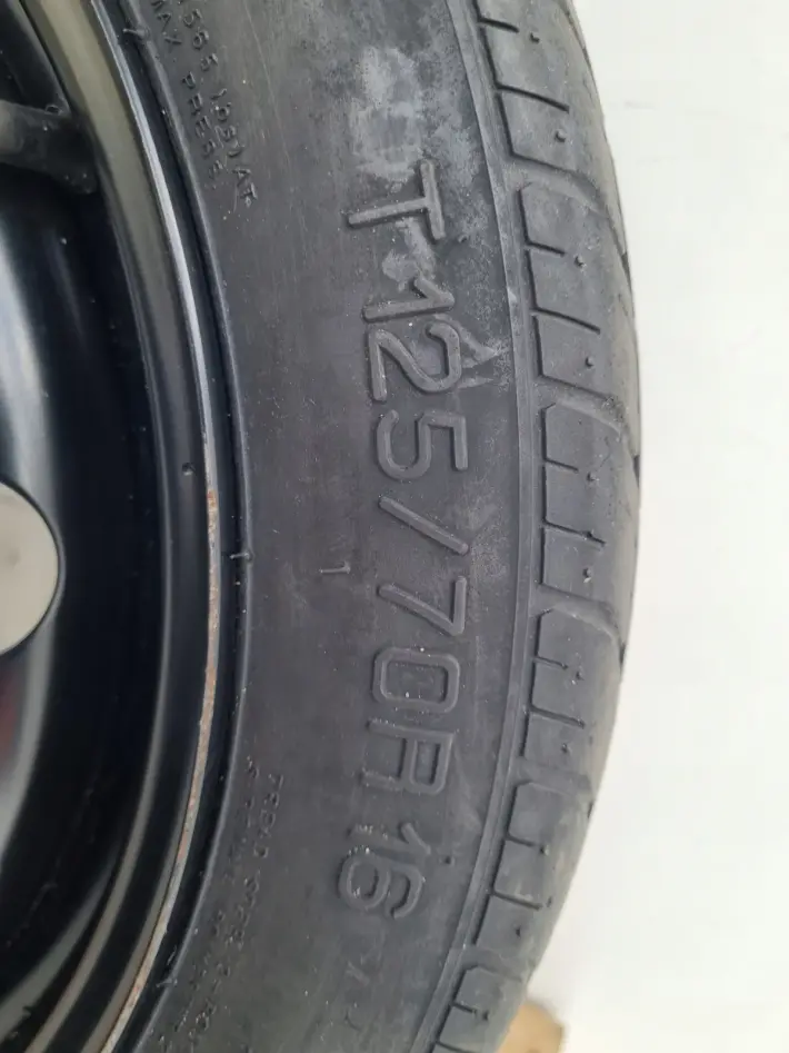 Audi Seat Vw Golf VI KOŁO DOJAZDOWE dojazdówka 125/70 R16 1K0601027S 5x112