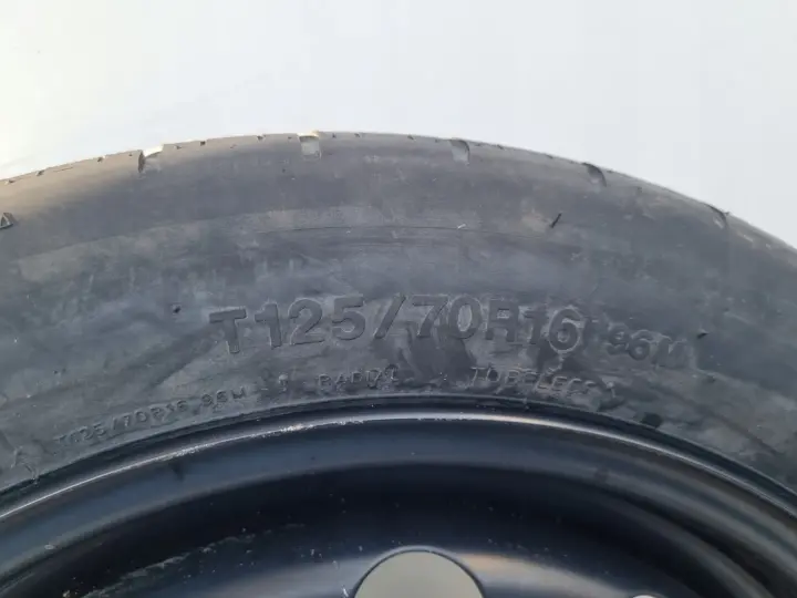 Audi Seat Vw Golf V KOŁO DOJAZDOWE dojazdówka 125/70 R16 1K0601027F 5x112